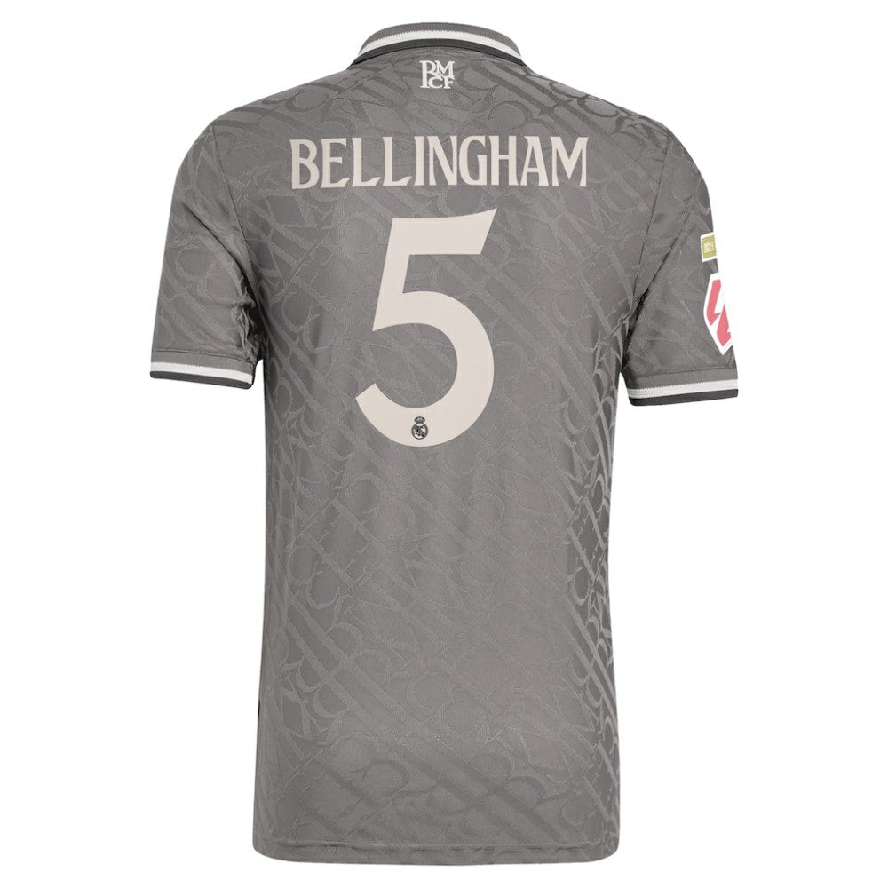 Jude Bellingham Real Madrid Originals 2024/25 Third Player Jersey Charcoal - Adidas cheap