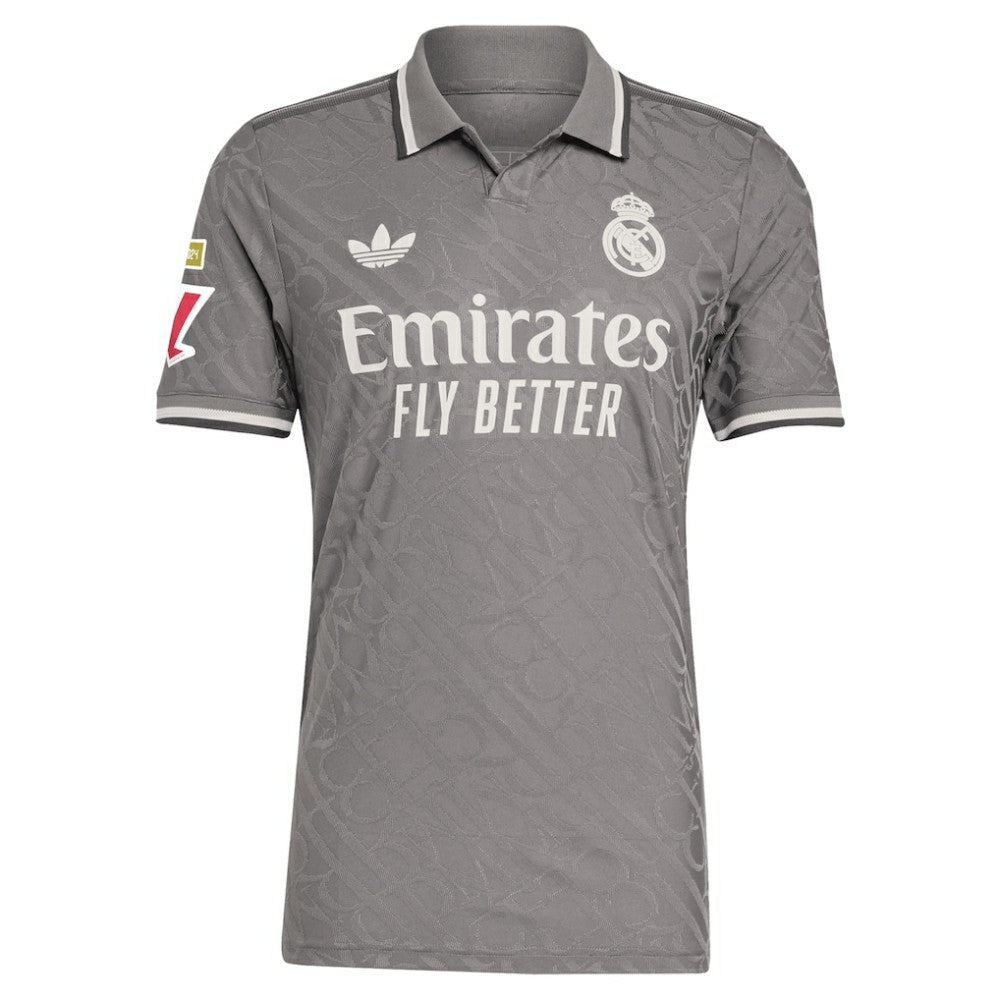 Vini Jr. Real Madrid Originals 2024/25 Third Player Jersey Charcoal - Adidas
