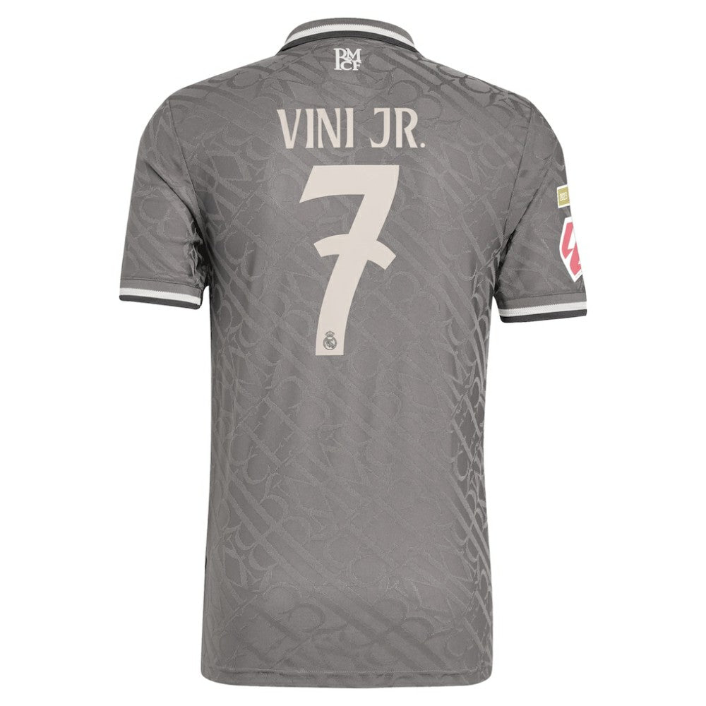 Vini Jr. Real Madrid Originals 2024/25 Third Player Jersey Charcoal - Adidas