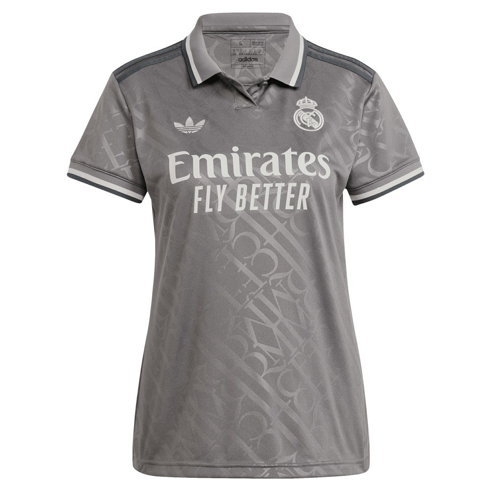 Jude Bellingham Real Madrid Originals Women's 2024/25 Third Replica Player Jersey Charcoal - Adidas