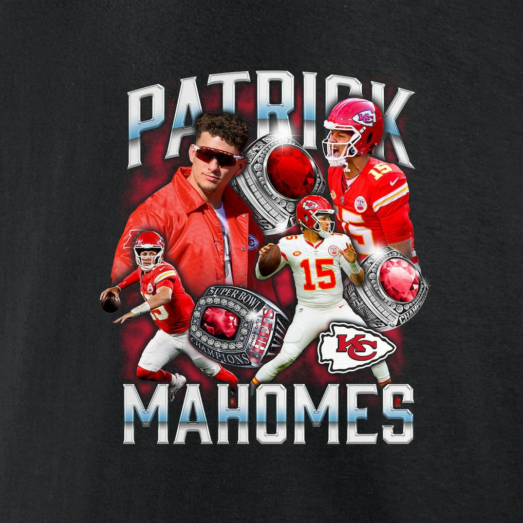 Fanatics Patrick Mahomes Kansas City Chiefs Notorious Player Graphic T-Shirt Black