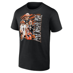 Fanatics Joe Burrow Cincinnati Bengals Notorious Player Graphic T-Shirt Black