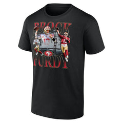 Fanatics Brock Purdy San Francisco 49ers Notorious Player Graphic T-Shirt Black