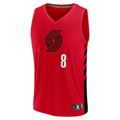 Deni Avdija Portland Trail Blazers Fast Break Player Jersey Statement Edition Red | Fanatics online