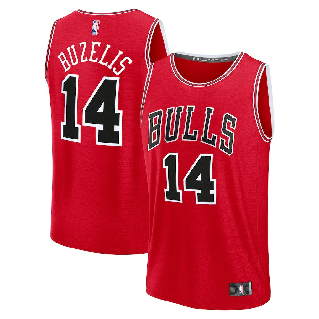 Matas Buzelis Chicago Bulls Fast Break Replica Player Jersey for sale Icon Editi- Red | Fanatics for sale
