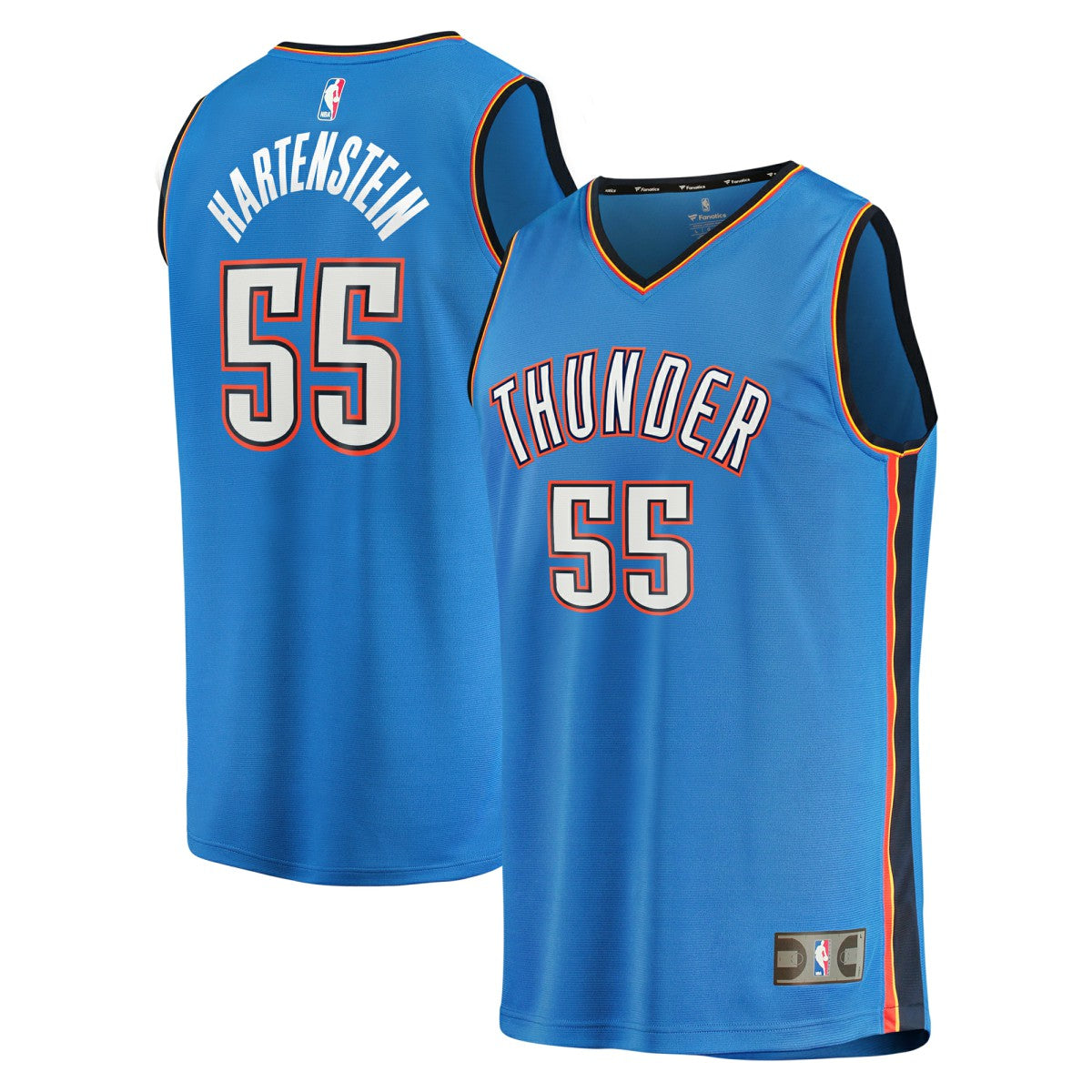 Isaiah Hartenstein Oklahoma City Thunder Fast Break Replica Player Jersey Icon Edition Blue | Fanatics outlet