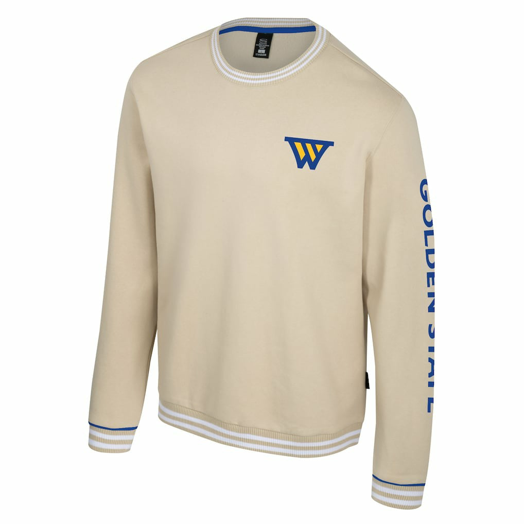 Golden State Warriors Stadium Essentials Unisex Halftime Pullover Sweatshirt Natural