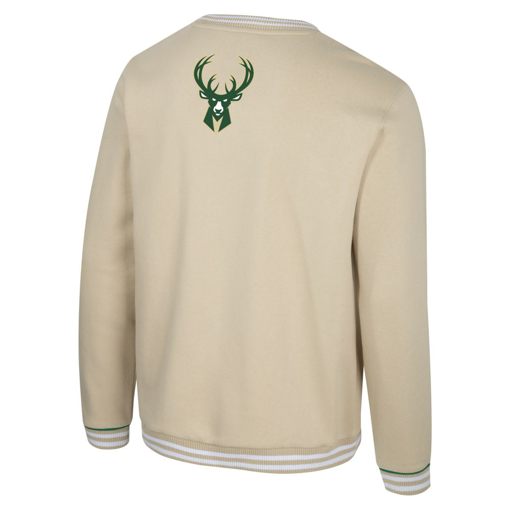 Milwaukee Bucks Stadium Essentials Unisex Halftime Pullover Sweatshirt Natural