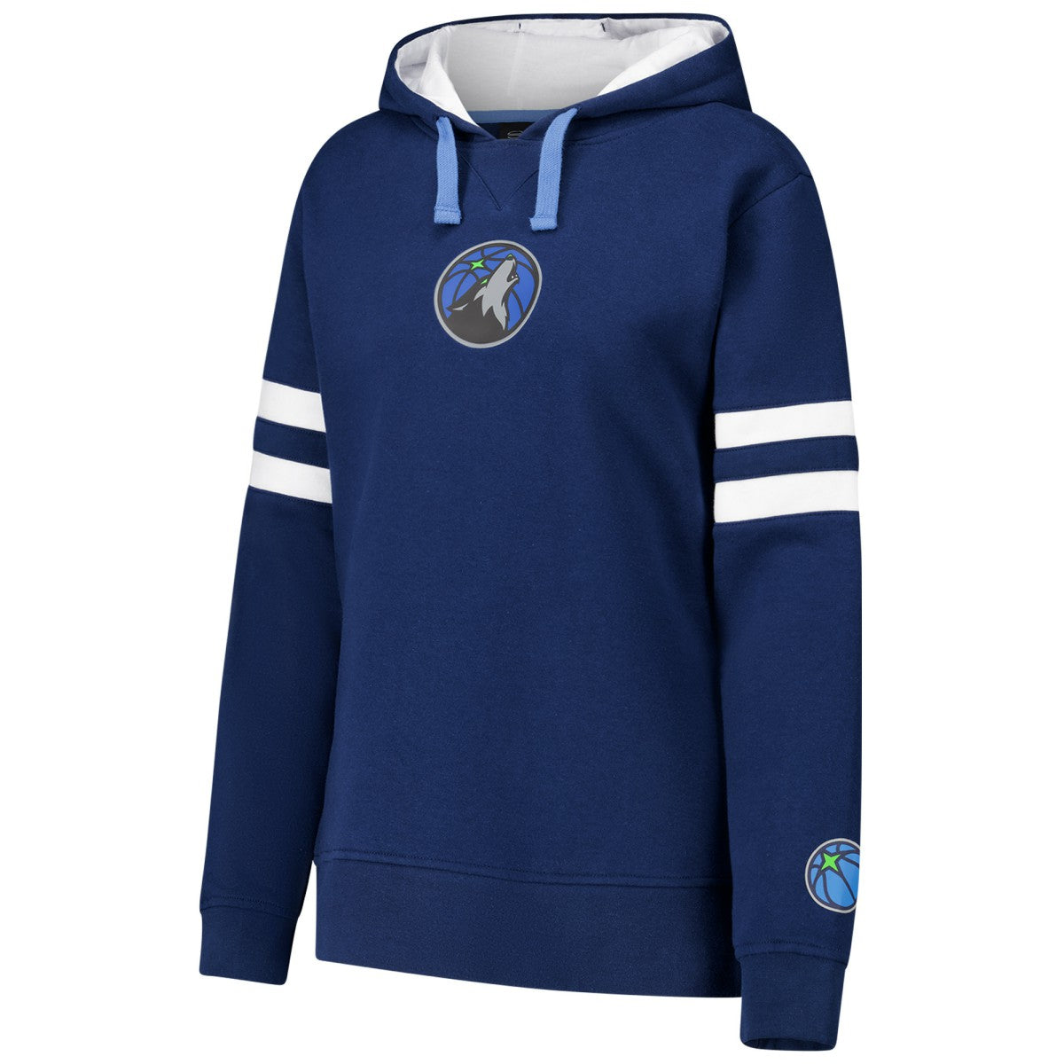 Minnesota Timberwolves Stadium Essentials Women's Road Game Pullover Hoodie Navy