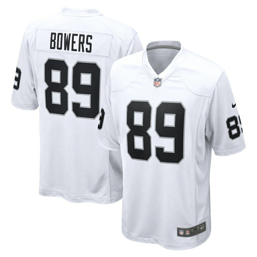 Nike Brock Bowers Las Vegas Raiders Game Jersey White