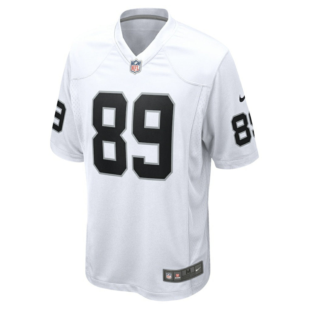 Nike Brock Bowers Las Vegas Raiders Game Jersey White
