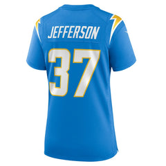 Nike Tony Jefferson Los Angeles Chargers Women's Team Game Jersey Powder Blue