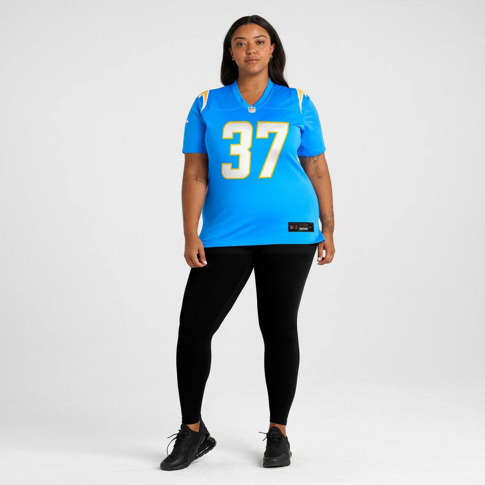 Nike Tony Jefferson Los Angeles Chargers Women's Team Game Jersey Powder Blue