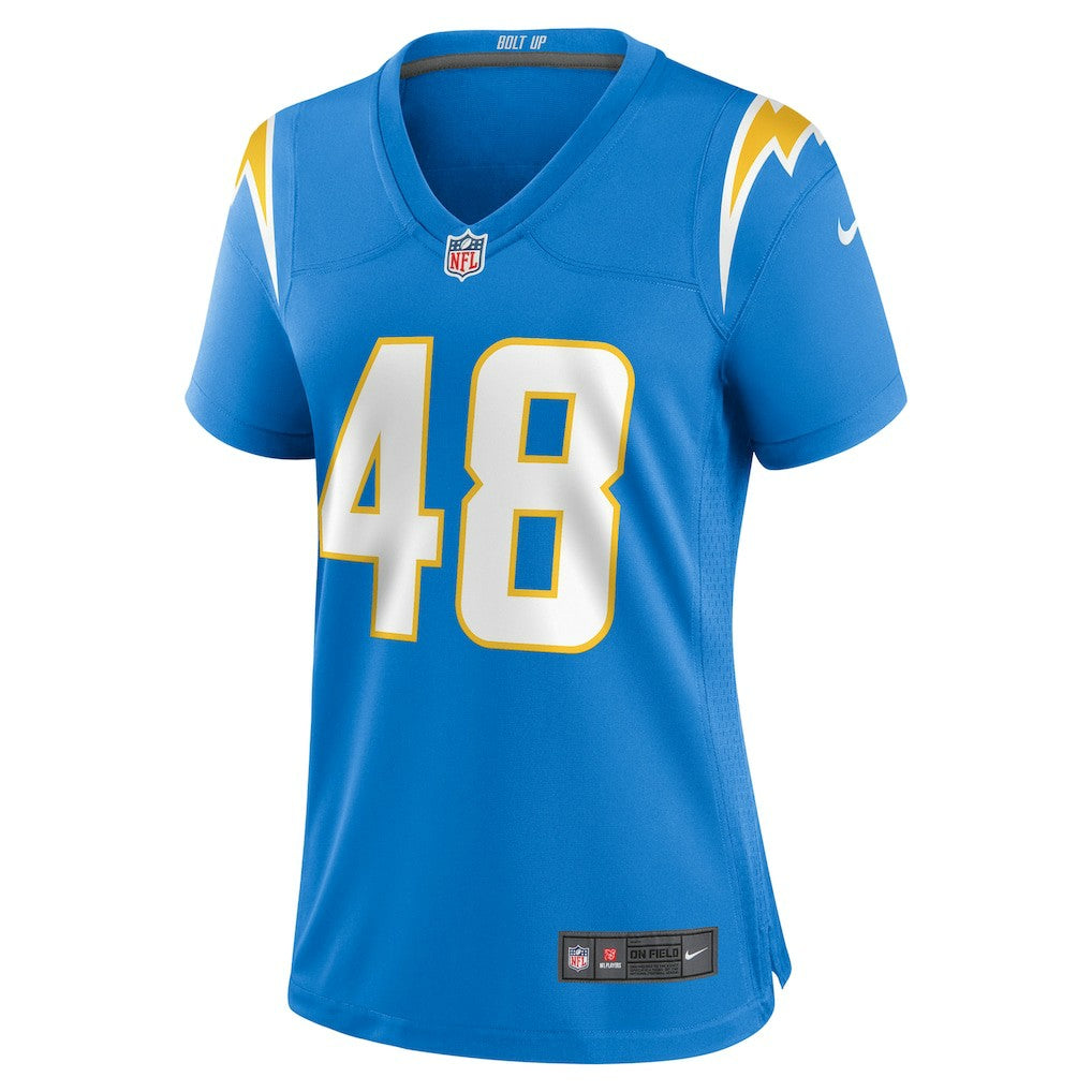 Nike Bud Dupree Los Angeles Chargers Women's Team Game Jersey Powder Blue