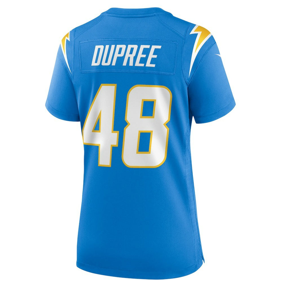 Nike Bud Dupree Los Angeles Chargers Women's Team Game Jersey Powder Blue