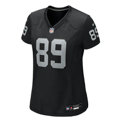 Nike Brock Bowers Las Vegas Raiders Women's Team Game Jersey Black