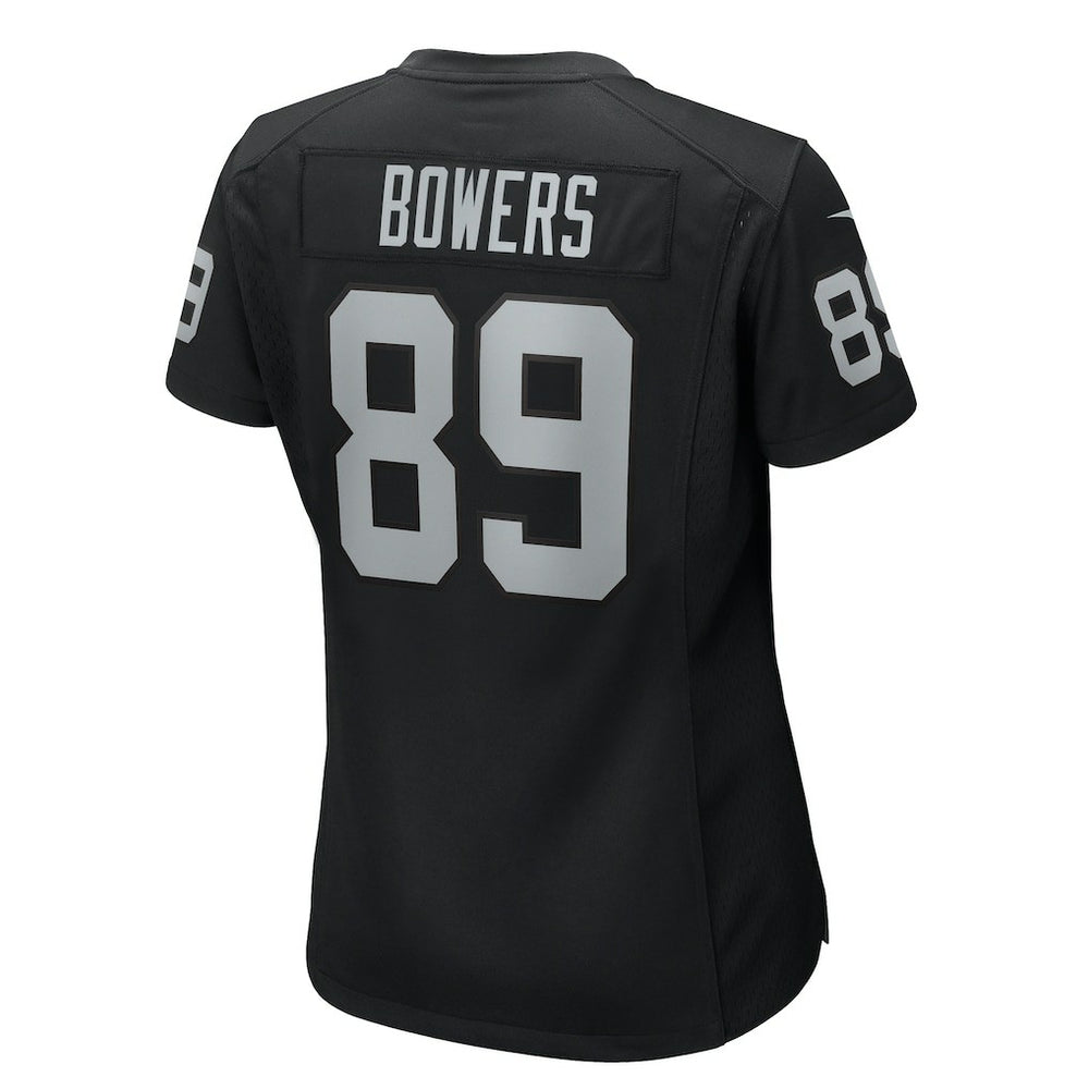 Nike Brock Bowers Las Vegas Raiders Women's Team Game Jersey Black