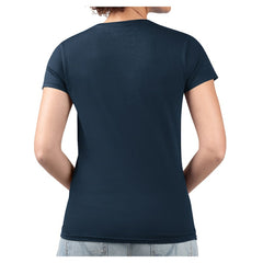 Boston Red Sox G-III 4Her by Carl Banks Women's Super-Slim Fit Lightweight Heart V-Neck T-Shirt - Navy - MLB Discount