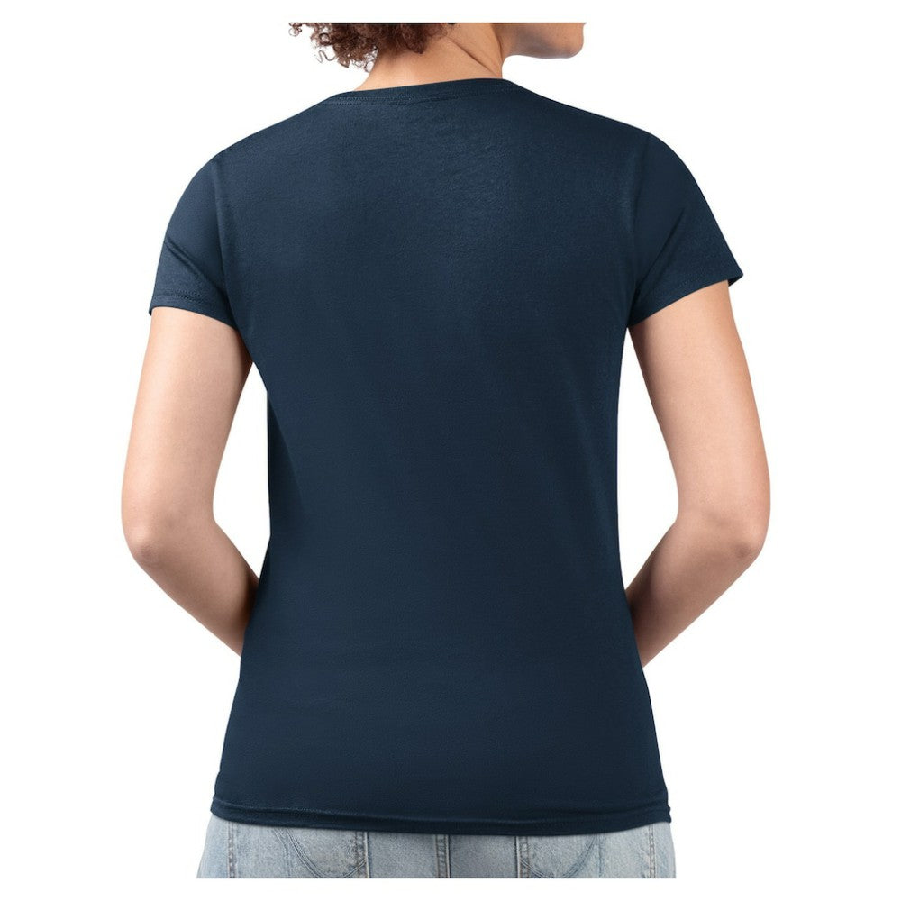 Boston Red Sox G-III 4Her by Carl Banks Women's Super-Slim Fit Lightweight Collage Team Graphic V-Neck T-Shirt - Navy - MLB Online
