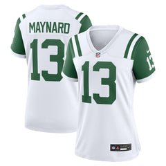 Nike Don Maynard New York Jets Women's Classic Alternate Retired Player Game Jersey White