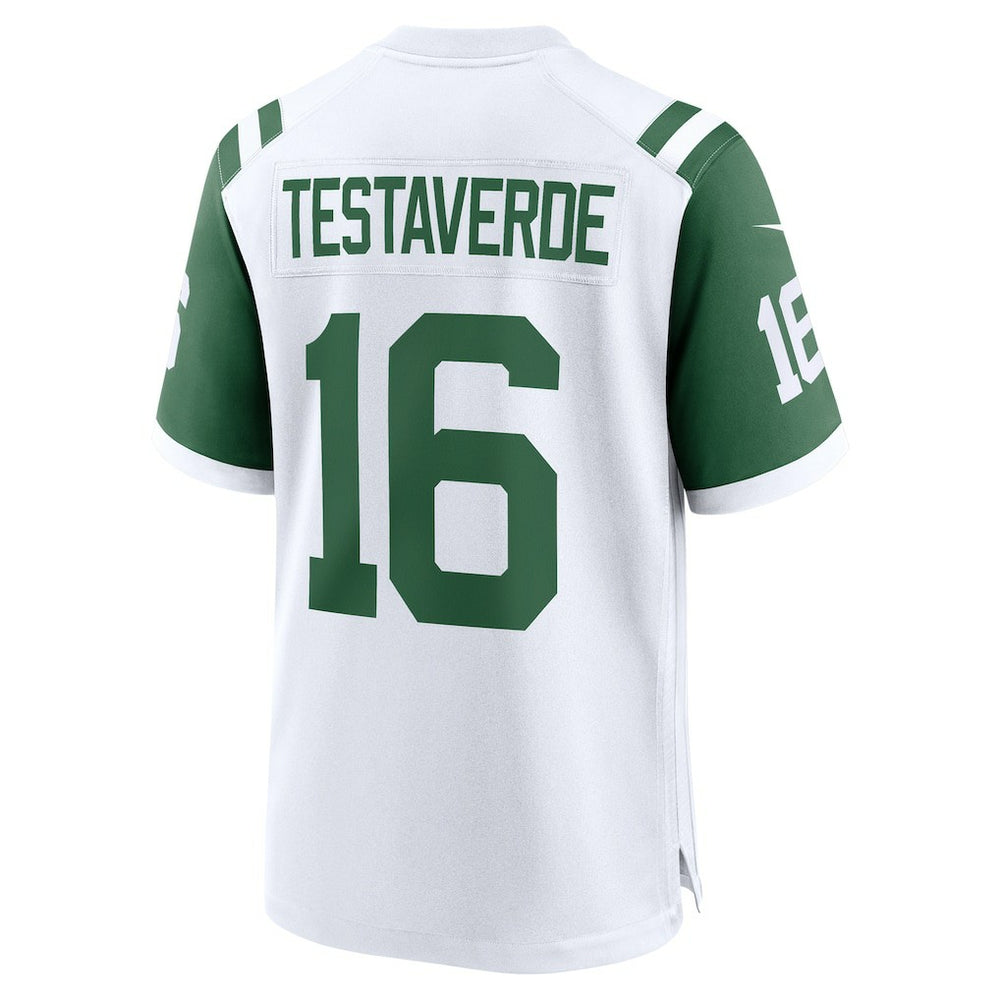 Nike Vinny Testaverde New York Jets Retired Player Alternate Game Jersey White