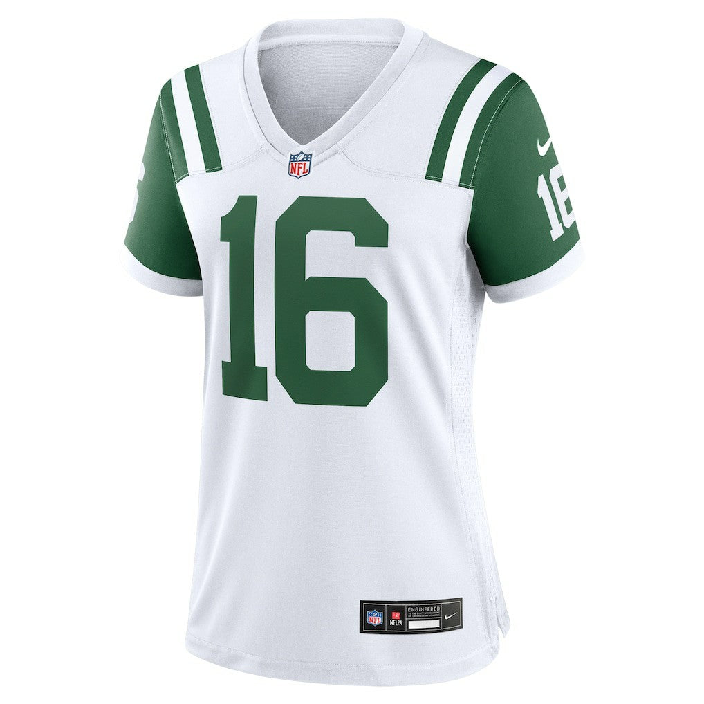 Nike Vinny Testaverde New York Jets Women's Classic Alternate Retired Player Game Jersey White