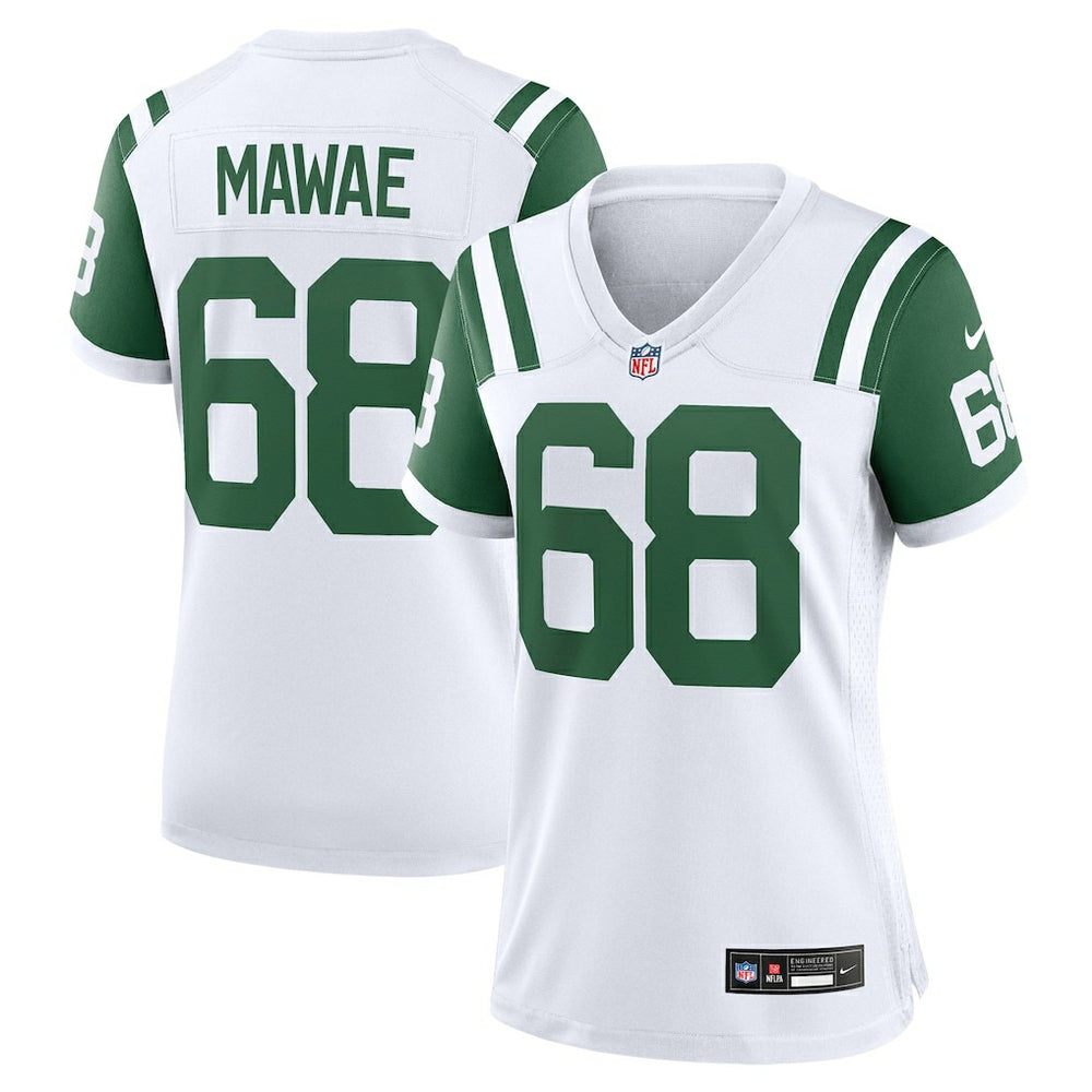 Nike Kevin Mawae New York Jets Women's Classic Alternate Retired Player Game Jersey White