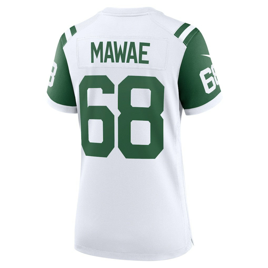 Nike Kevin Mawae New York Jets Women's Classic Alternate Retired Player Game Jersey White