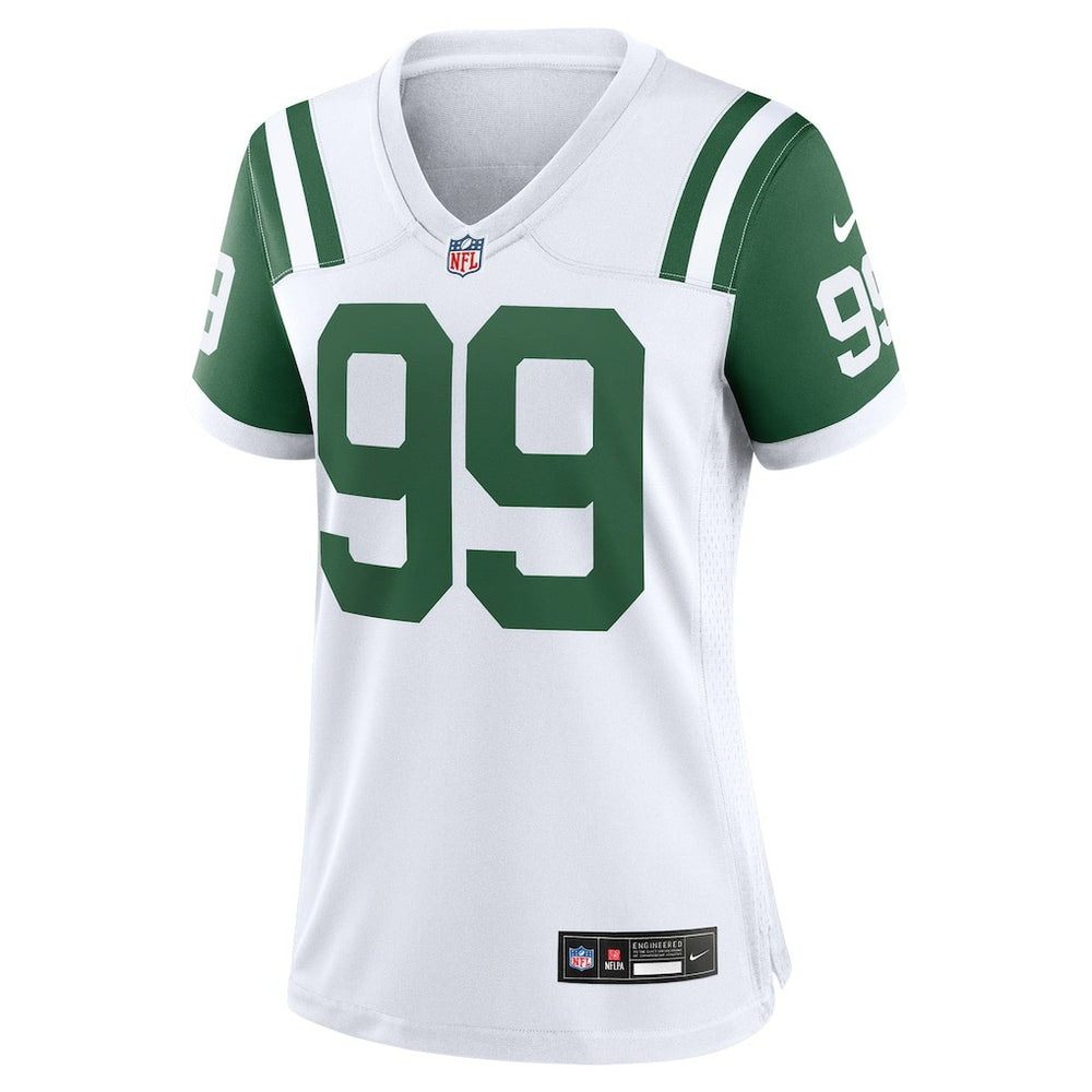 Nike Mark Gastineau New York Jets Women's Classic Alternate Retired Player Game Jersey White