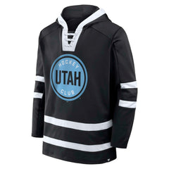 Utah Mammoth Fanatics Inside Line Pullover Hoodie - Black - NHL 202032881