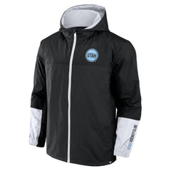 Utah Mammoth Fanatics Crash the Net Full-Zip Hoodie Jacket - Black - NHL 202032883