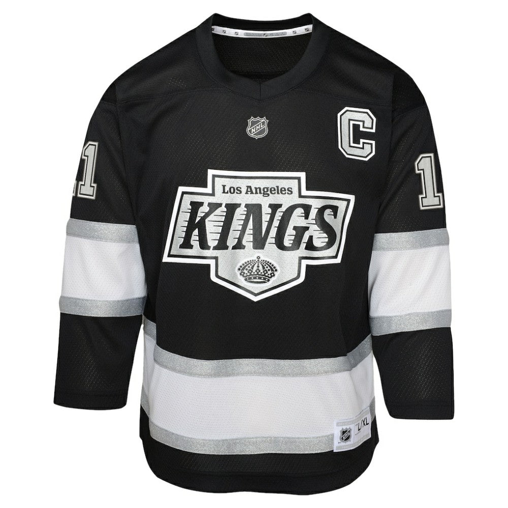 Anze Kopitar Los Angeles Kings Youth Replica Player Jersey - Black - NHL 202034612