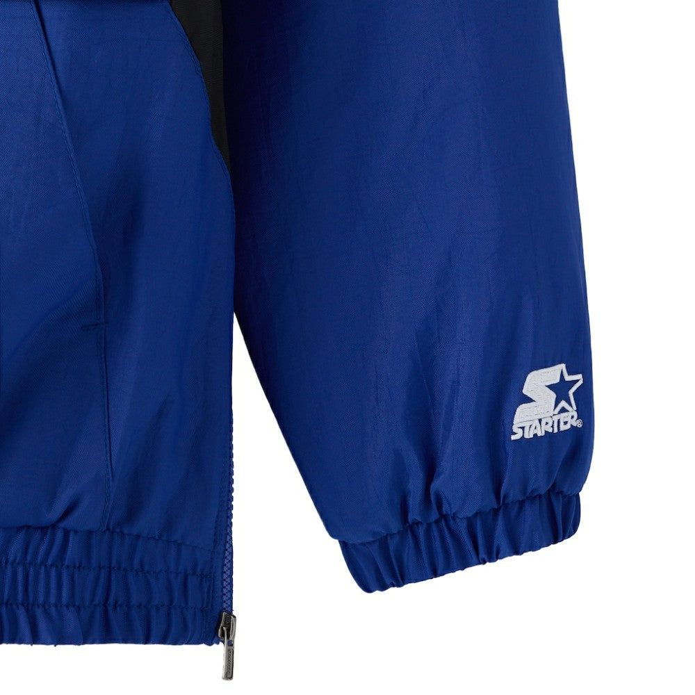 Toronto Maple Leafs OVO x Starter Half-Zip Hooded Jacket - Blue - NHL 202034620