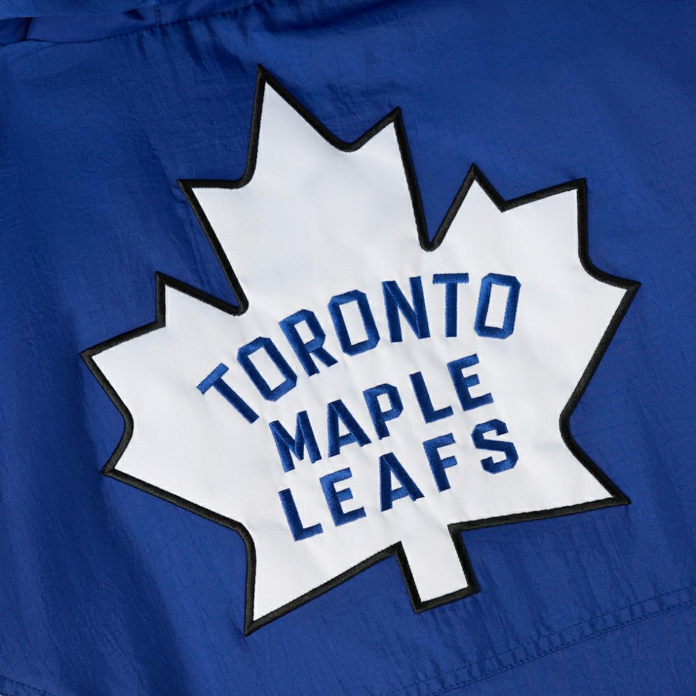 Toronto Maple Leafs OVO x Starter Half-Zip Hooded Jacket - Blue - NHL 202034620