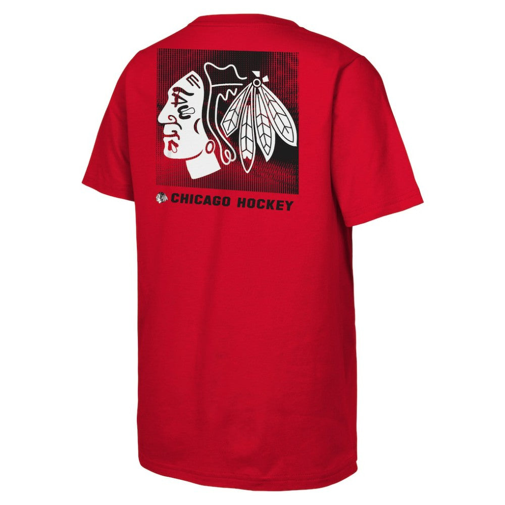 Chicago Blackhawks Youth Atmosphere T-Shirt - Red - NHL 202034690