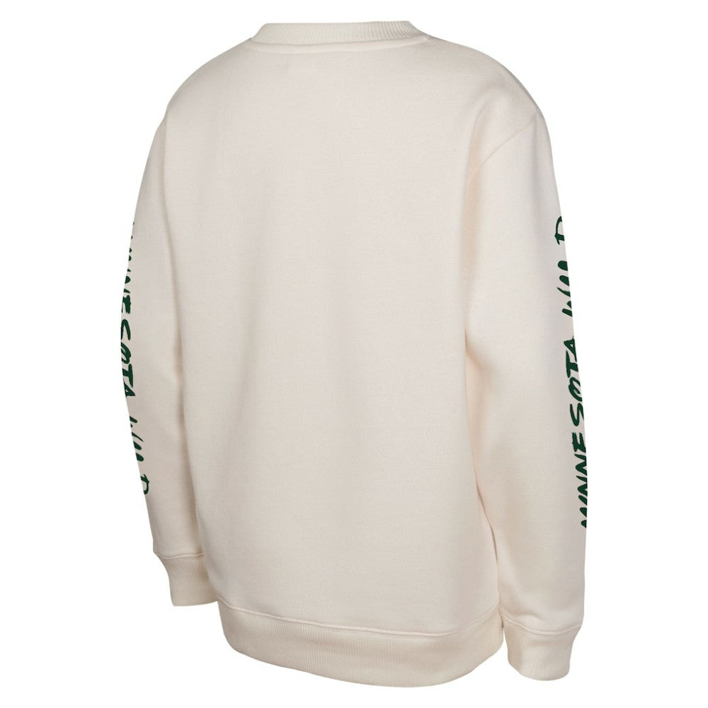Minnesota Wild Youth Star Power Pullover Sweatshirt - Cream - NHL 202034691