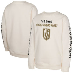 Vegas Golden Knights Youth Star Power Pullover Sweatshirt - Cream - NHL 202034700
