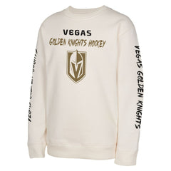 Vegas Golden Knights Youth Star Power Pullover Sweatshirt - Cream - NHL 202034700