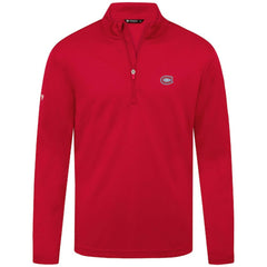 Montreal Canadiens Levelwear Heron Insignia Core Quarter-Zip Jacket - Red - NHL 202038719