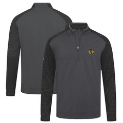 Chicago Blackhawks Levelwear Aztec Insignia Core Quarter-Zip Pullover Top - Charcoal - NHL 202038723