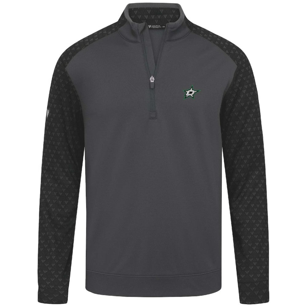 Dallas Stars Levelwear Aztec Insignia Core Quarter-Zip Pullover Top - Charcoal - NHL 202038733