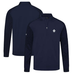 Toronto Maple Leafs Levelwear Aztec Insignia Core Quarter-Zip Pullover Top - Navy - NHL 202038740