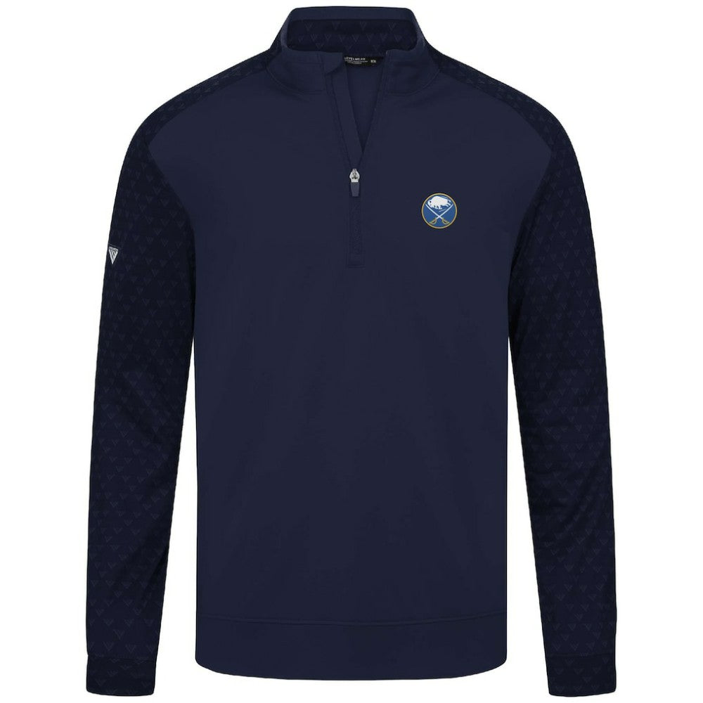 Buffalo Sabres Levelwear Aztec Insignia Core Quarter-Zip Pullover Top - Navy - NHL 202038743