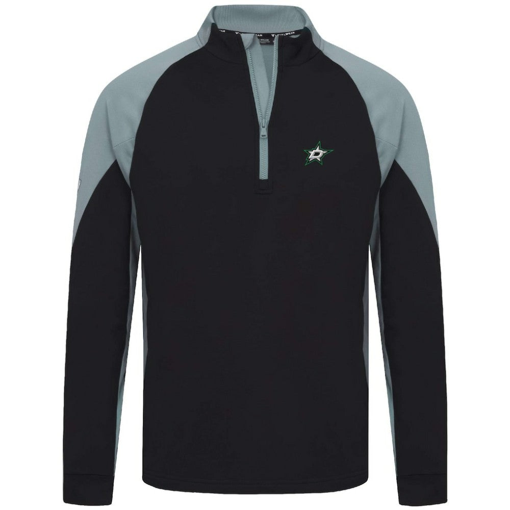 Dallas Stars Levelwear Cadet Insignia Core Quarter-Zip Pullover Top - Black - NHL 202038826
