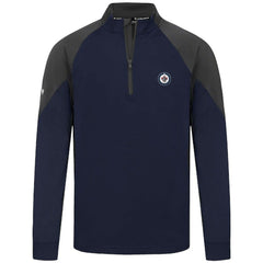 Winnipeg Jets Levelwear Cadet Insignia Core Quarter-Zip Pullover Top - Navy - NHL 202038829