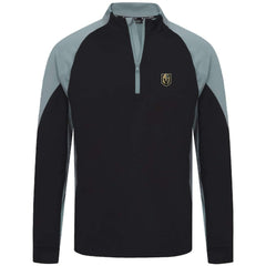 Vegas Golden Knights Levelwear Cadet Insignia Core Quarter-Zip Pullover Top - Black - NHL 202038830