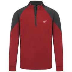 Detroit Red Wings Levelwear Cadet Insignia Core Quarter-Zip Pullover Top - Red - NHL 202038833