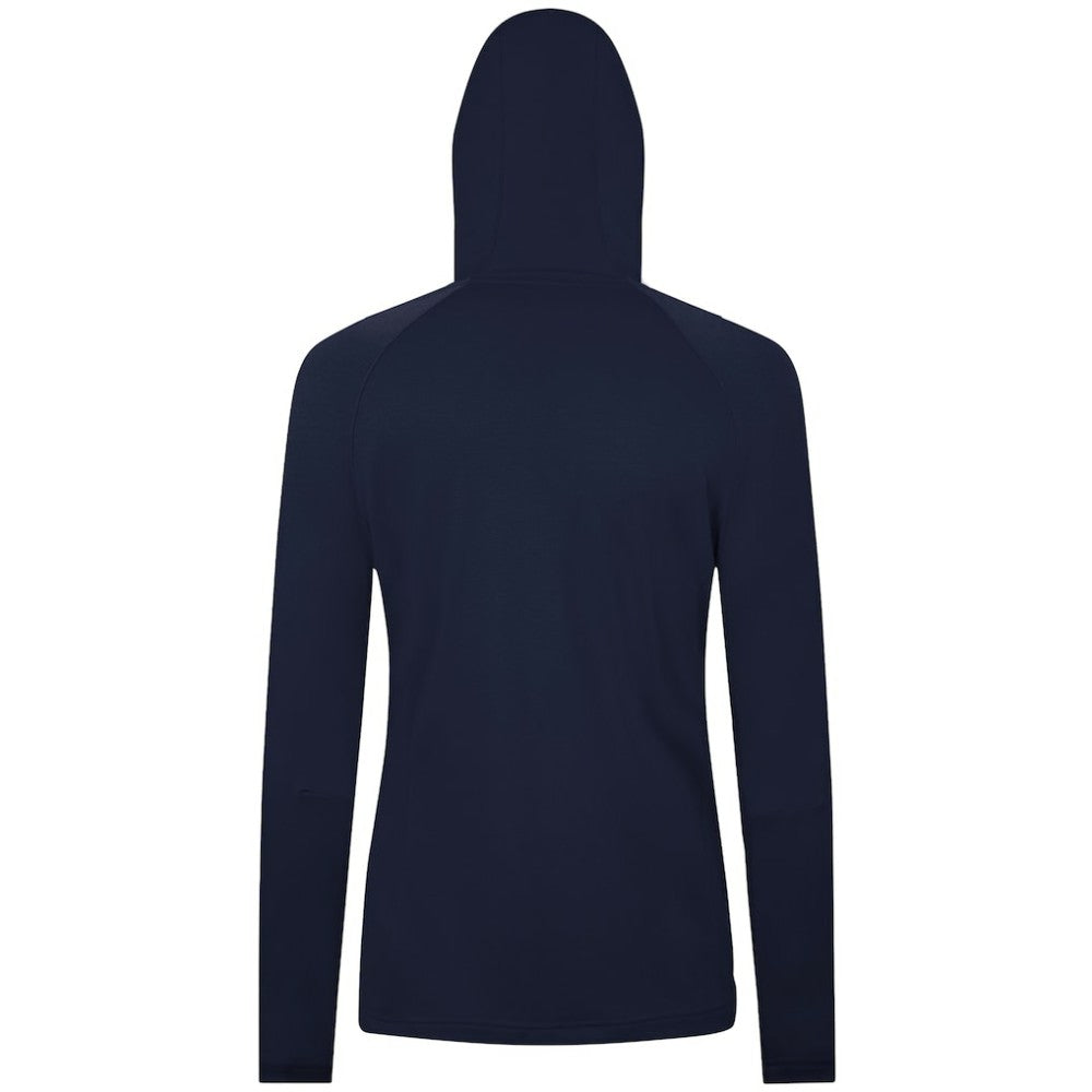 Seattle Kraken Levelwear Women's Raven Insignia Core Quarter-Zip Jacket - Deep Sea Blue - NHL 202038844