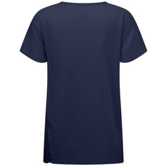 Columbus Blue Jackets Levelwear Women's Influx Ice Wall T-Shirt - Navy - NHL 202038886