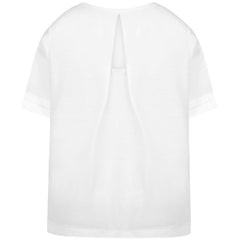 Tampa Bay Lightning Levelwear Women's Tulip Primary Logo T-Shirt - White - NHL 202038965